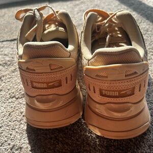 Puma Beige Athletic Shoes